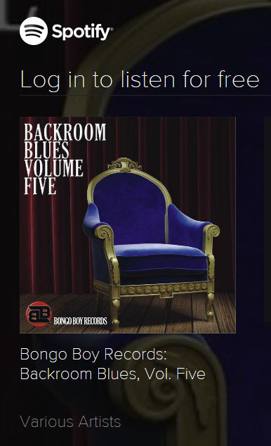 Backroom Blues Volume Five – Bongo Boy Records